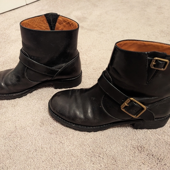 Marc by Marc Jacobs size 6 black leather ankle boots - Picture 3 of 3